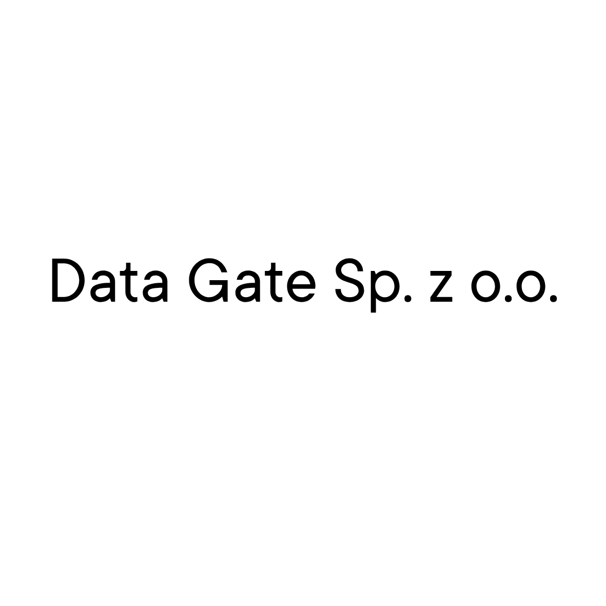Data Gate Sp. z o.o.